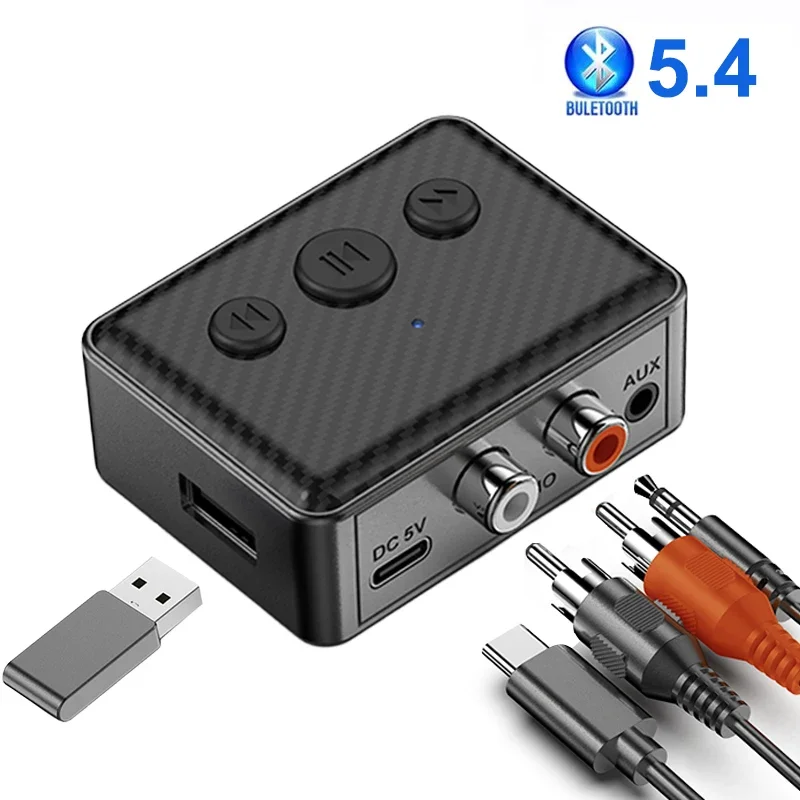 Desk Setup Speakers - USB Bluetooth 5.4 Ses Alıcısı Adaptörü