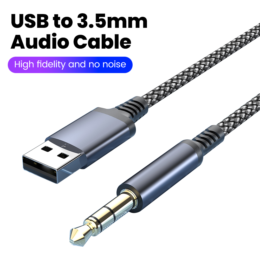 Desk Setup Speakers - Usb A 3.5mm Jack Erkek -