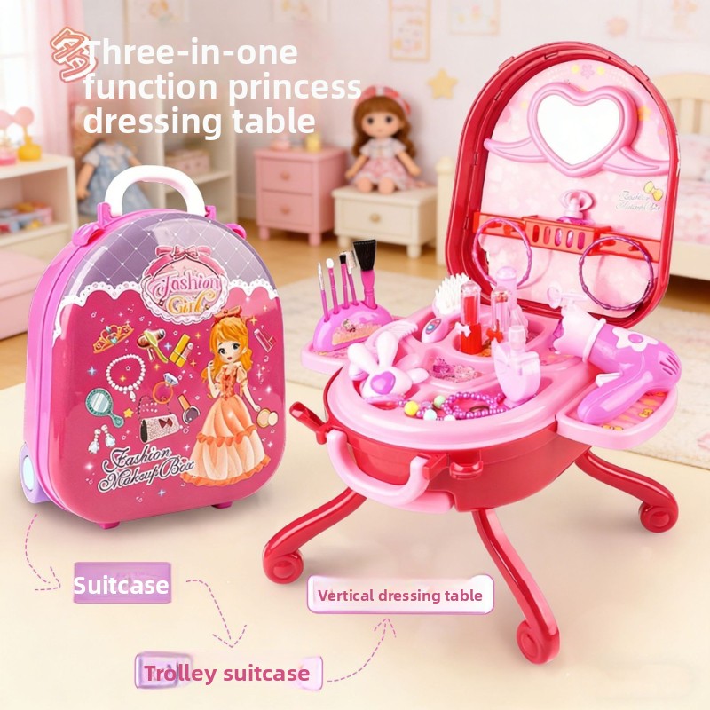 Desk Setup Kids - Kawaii Çocuklar Taklit Aile Oyun Seti