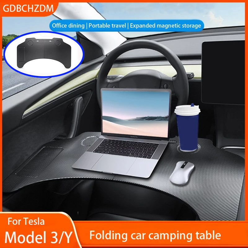 Desk Setup Ideas - Tesla Model Y Juniper 2025 Model
