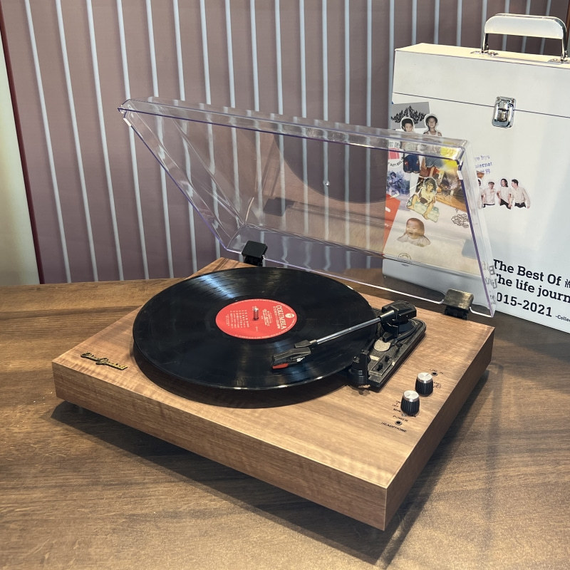 Desk Setup Speakers - Vinil Plak Çalar, Plak Çalar, Fonograf,
