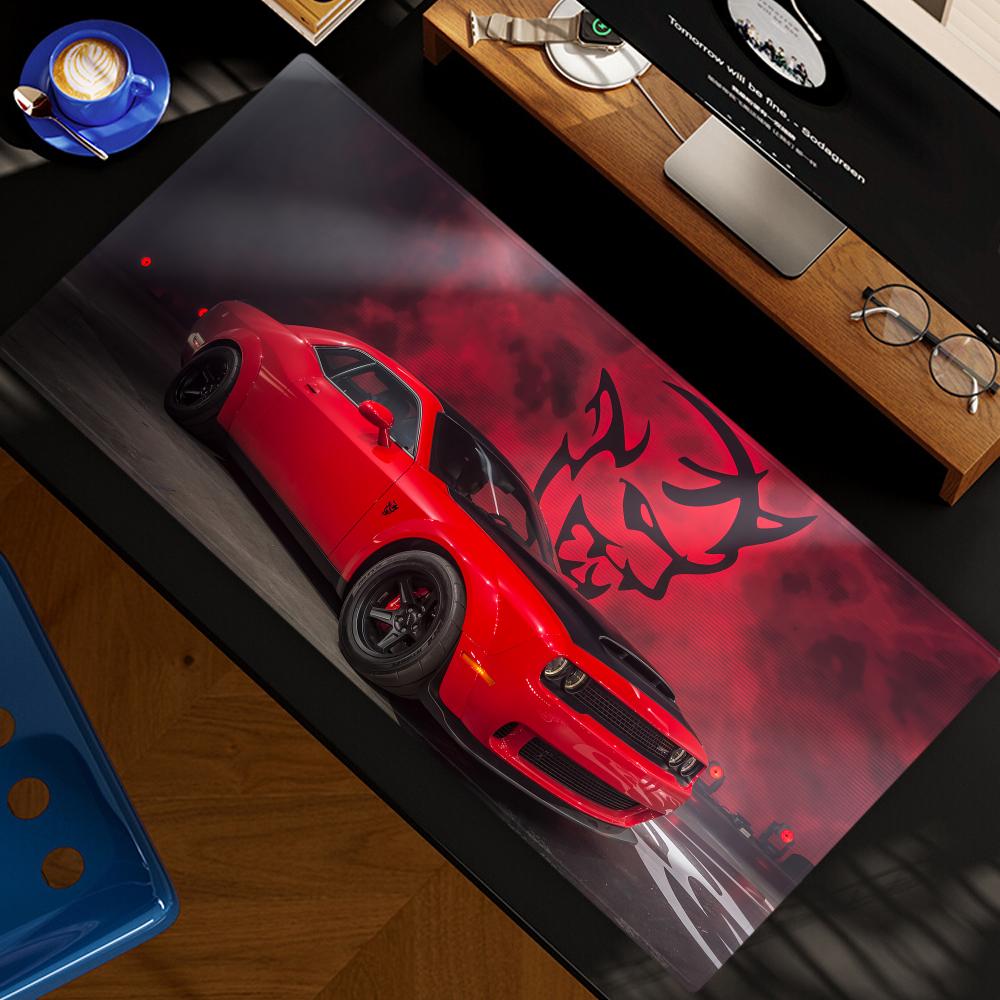Desk Setup Ideas - D-DodgeS Araba Serin Mouse Pad XXL