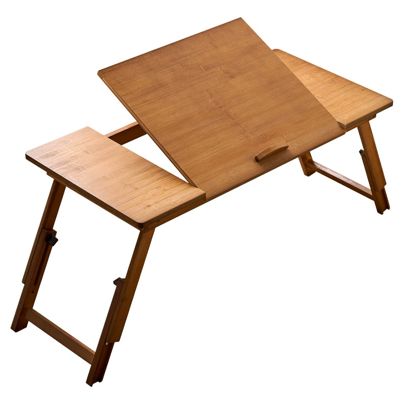 Desk Setup Ideas - Katlanır Dizüstü Bilgisayar Masası Bambu Ayarlanabilir