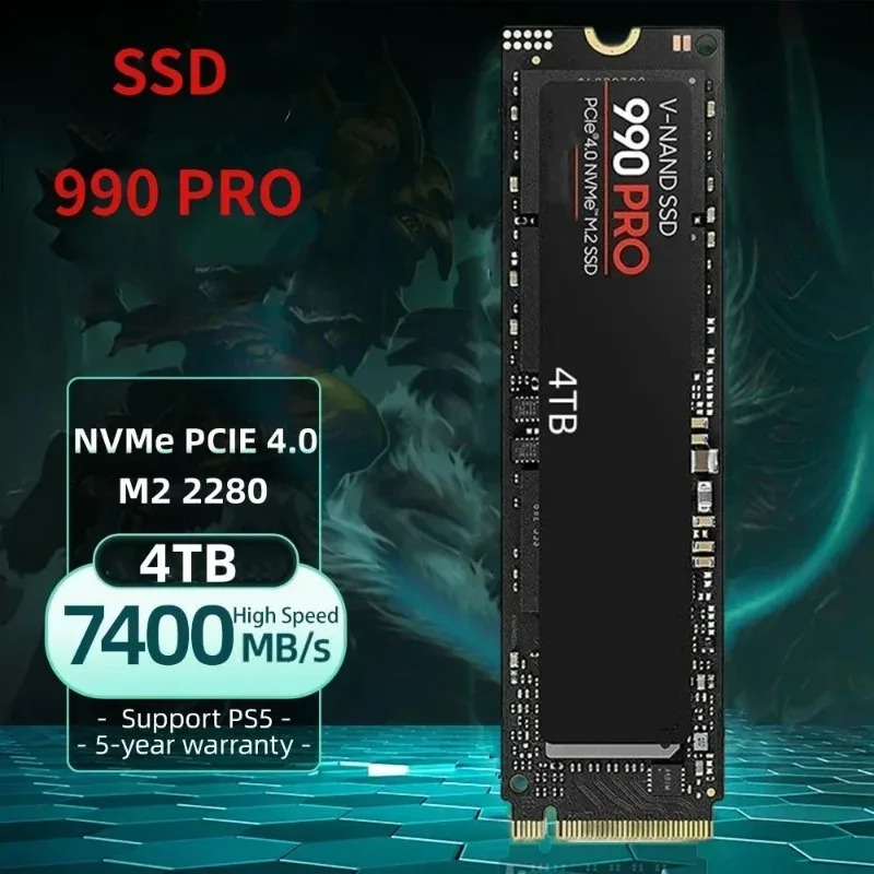 Orijinal 990 PRO M.2 2280 NVMe - Desk Setup Ps5 incelemesi ve fiyatı
