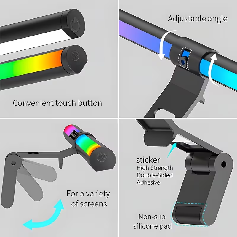 Monitör Işık Çubuğu RGB Işık Ç - Desk Setup Ideas incelemesi ve fiyatı