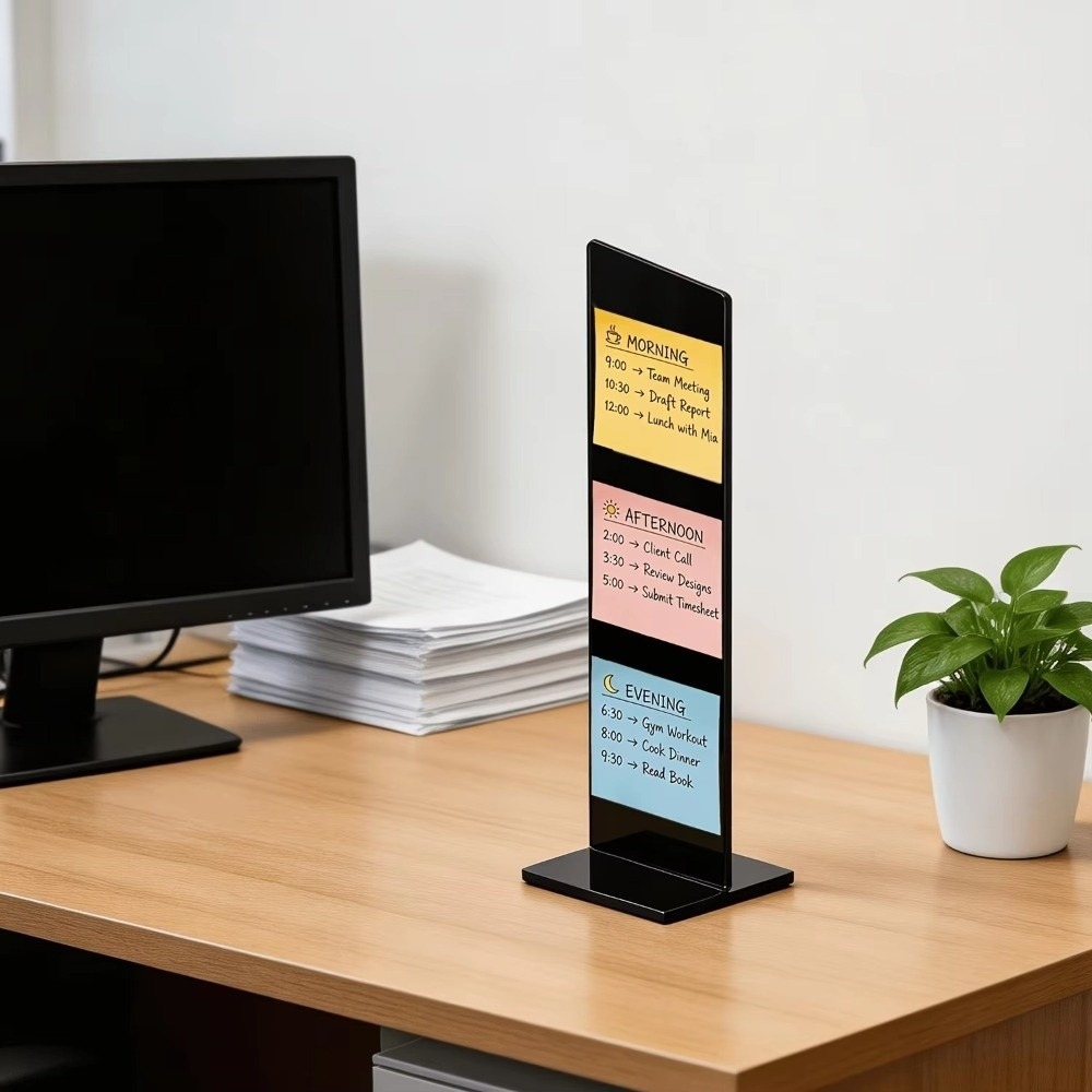 Akrilik Not Mesaj Panosu Ayrıl - Sticky Memo Holder incelemesi ve fiyatı