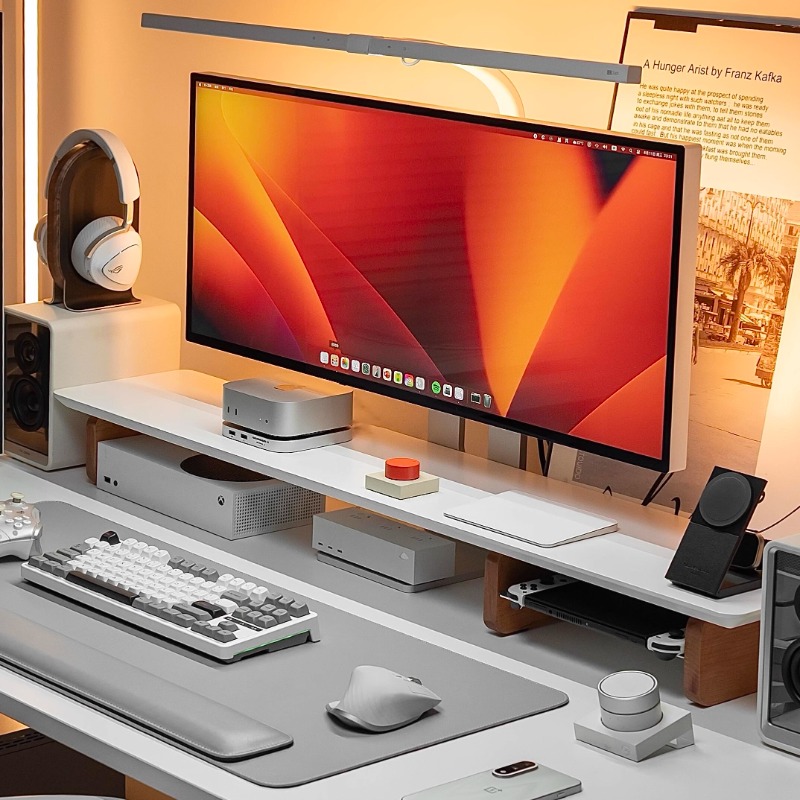 Modern Monitör Yükseltici Stan - Desk Setup Monitor And Laptop incelemesi ve fiyatı