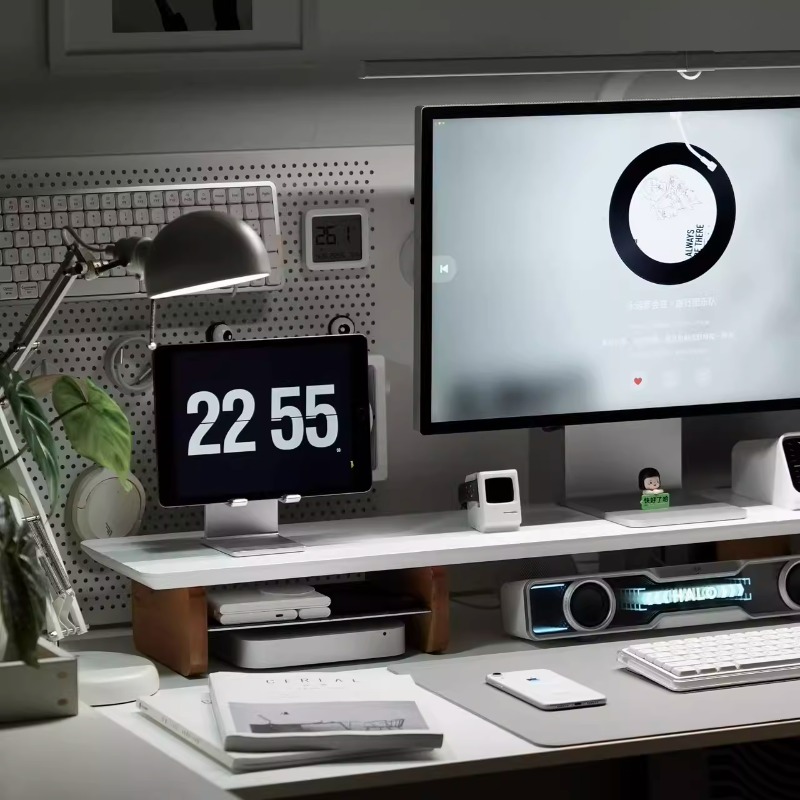 Modern Monitör Yükseltici Stan - Desk Setup Monitor And Laptop incelemesi ve fiyatı