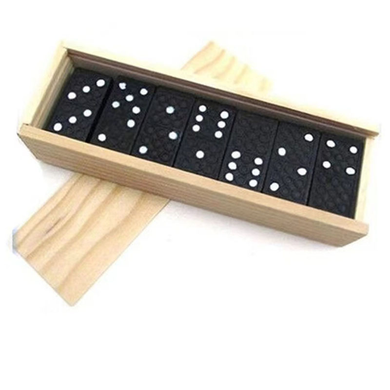 28 adet/takım ahşap Domino mas - Desk Setup Kids incelemesi ve fiyatı