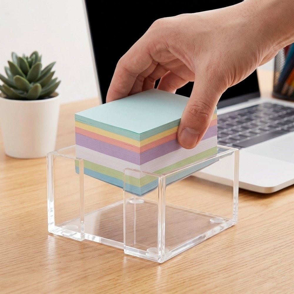 Şeffaf Yapışkan Not Tutucu Çok - Sticky Memo Holder incelemesi ve fiyatı