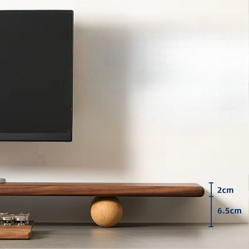 Masif Ahşap Monitör Yükseltici - Desk Setup Monitor And Laptop incelemesi ve fiyatı