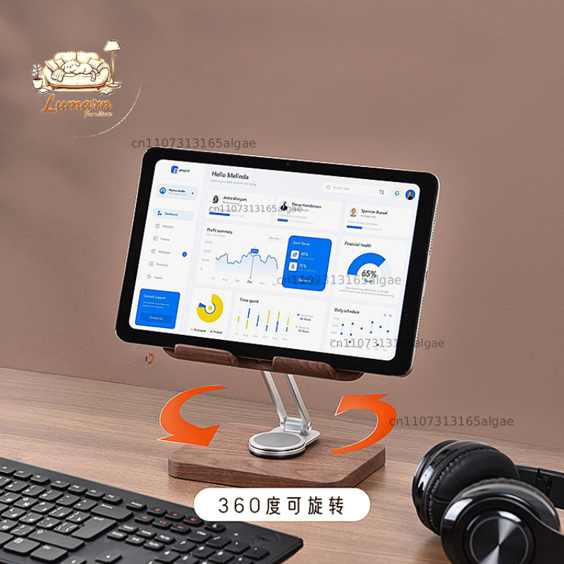 Siyah Ceviz iPad Standı 360 De - Desk Setup Tablet incelemesi ve fiyatı
