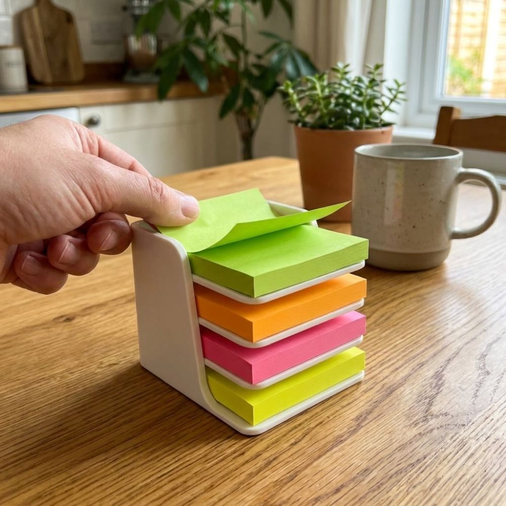 İstiflenebilir Yapışkan Not Tu - Sticky Memo Holder incelemesi ve fiyatı