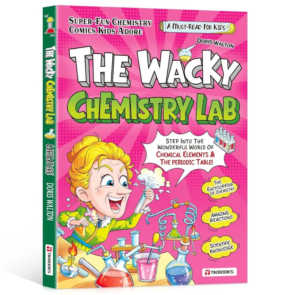 `The Wacky Chemistry Lab Engli - Desk Setup Kids incelemesi ve fiyatı