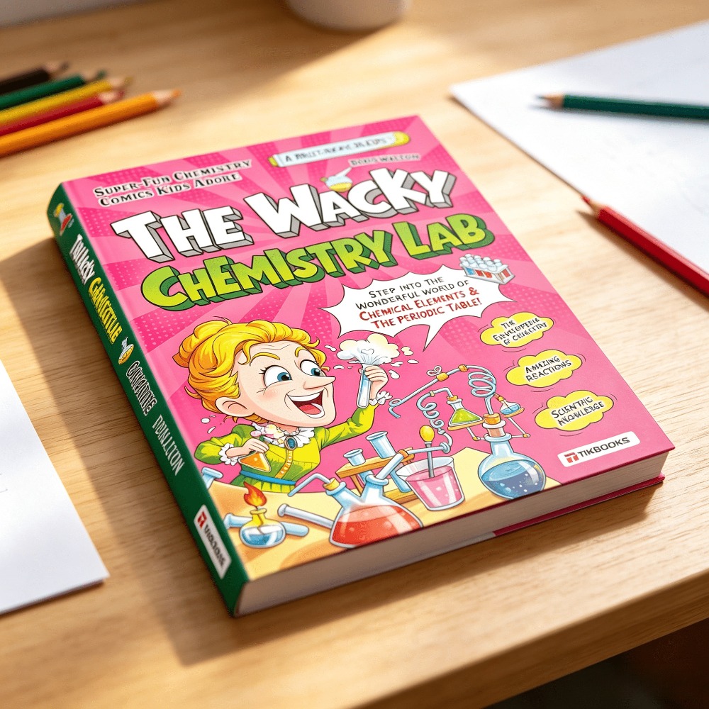 `The Wacky Chemistry Lab Engli - Desk Setup Kids incelemesi ve fiyatı