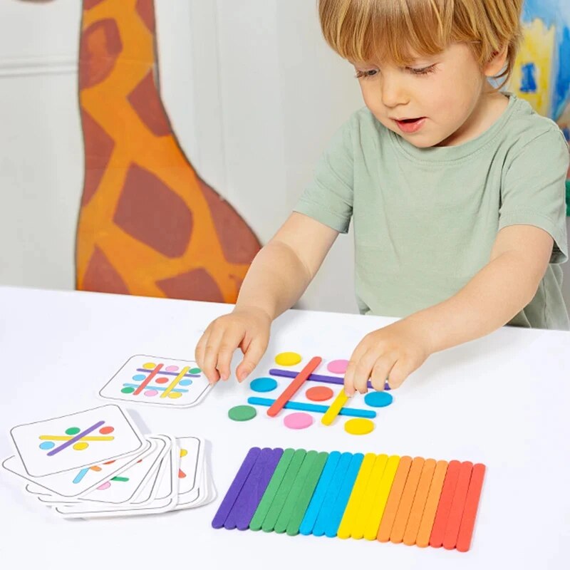 Çocuklar Gökkuşağı Sopa Düşünm - Desk Setup Kids incelemesi ve fiyatı