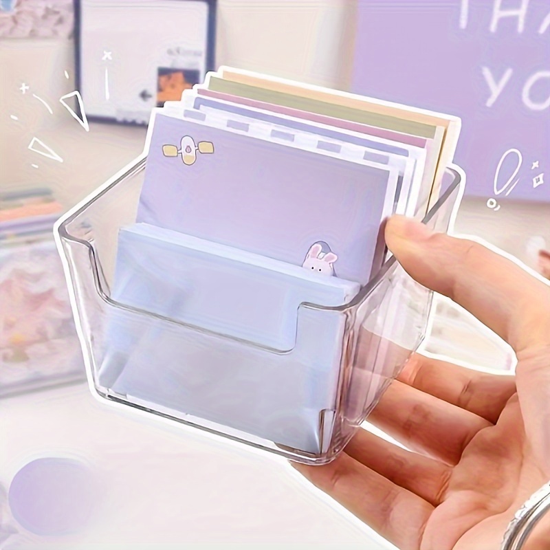 Şeffaf Yapışkan Not Tutucu, Ak - Sticky Memo Holder incelemesi ve fiyatı