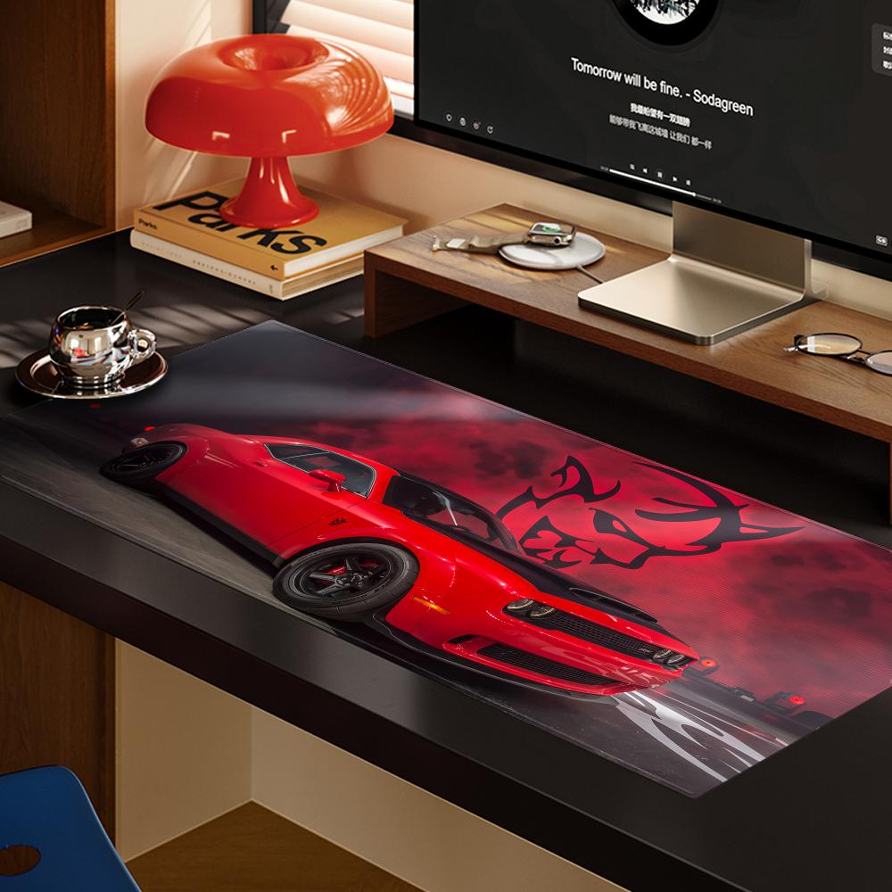 D-DodgeS Araba Serin Mouse Pad - Desk Setup Ideas incelemesi ve fiyatı