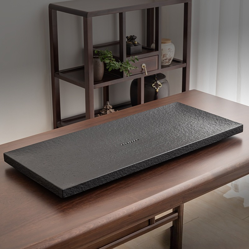 Doğal Siyah Taş Çay Tepsisi, O - Desk Setup At Home incelemesi ve fiyatı