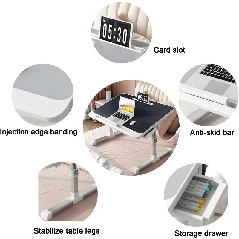 Laptop Bed Tray Table Adjustab - Desk Setup Ideas incelemesi ve fiyatı
