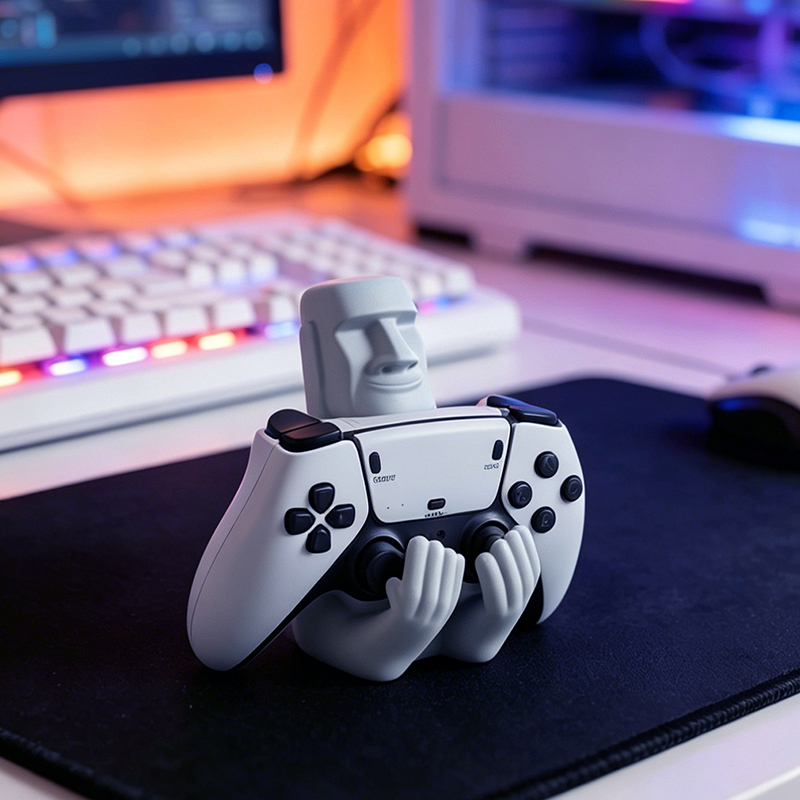 Komik Moai Taş Reçine Gamepad  - Desk Setup Ps5 incelemesi ve fiyatı