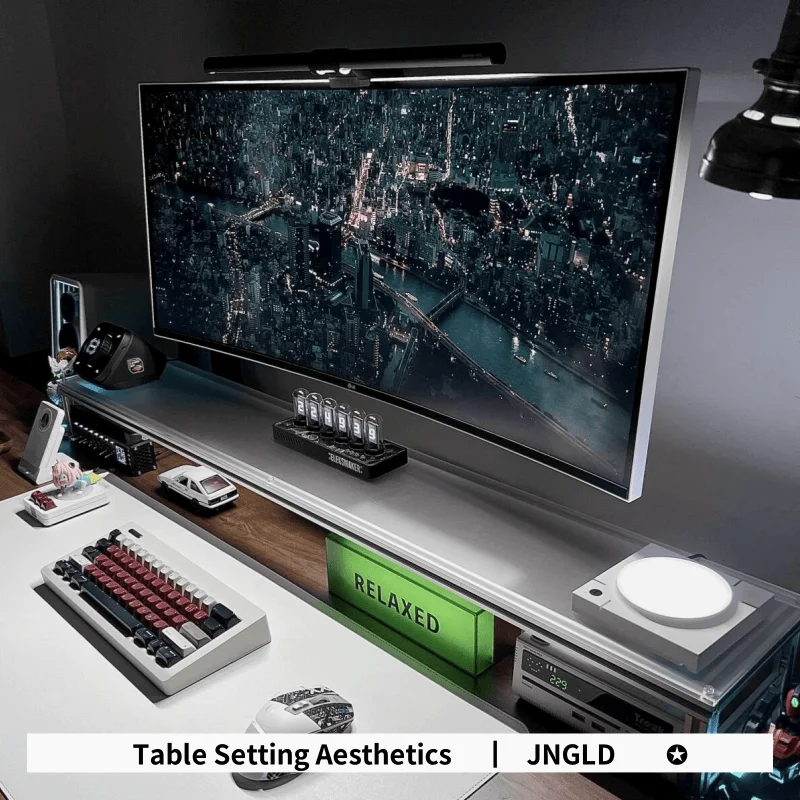 Alüminyum Monitör Standı Akril - Desk Setup Monitor And Laptop incelemesi ve fiyatı