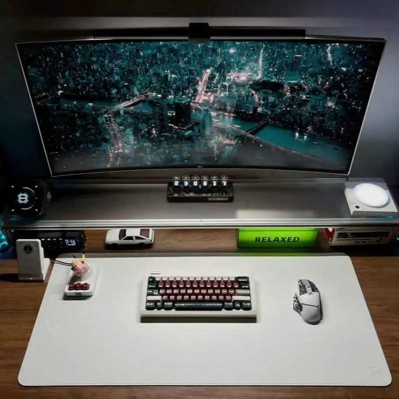 Alüminyum Monitör Standı Akril - Desk Setup Monitor And Laptop incelemesi ve fiyatı